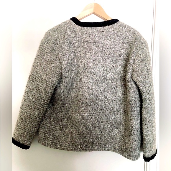 Maje Vinie Lurex Tweed Jacket - Picture 5 of 8